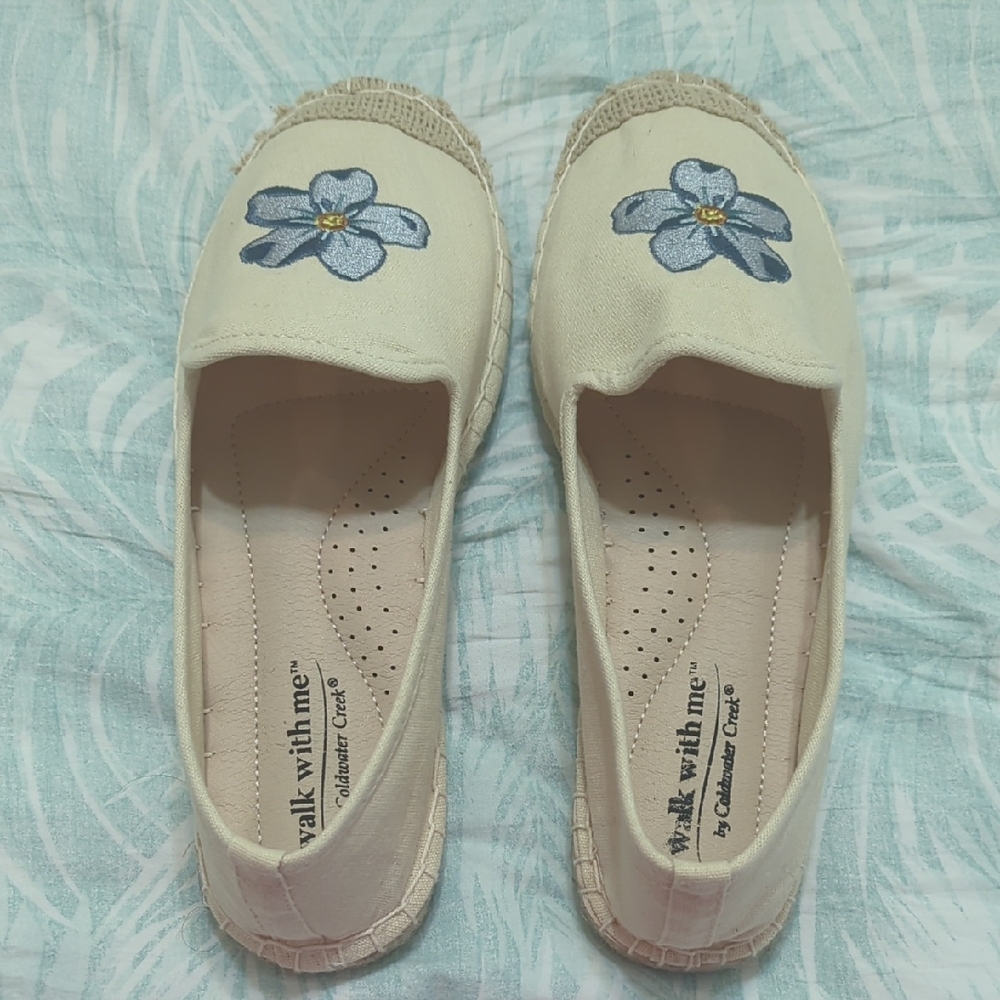 Coldwater Creek Beige Espadrilles